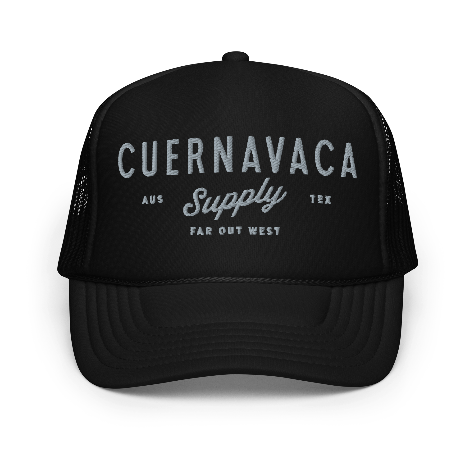 Embroidered Cuerny Foam Trucker Hat