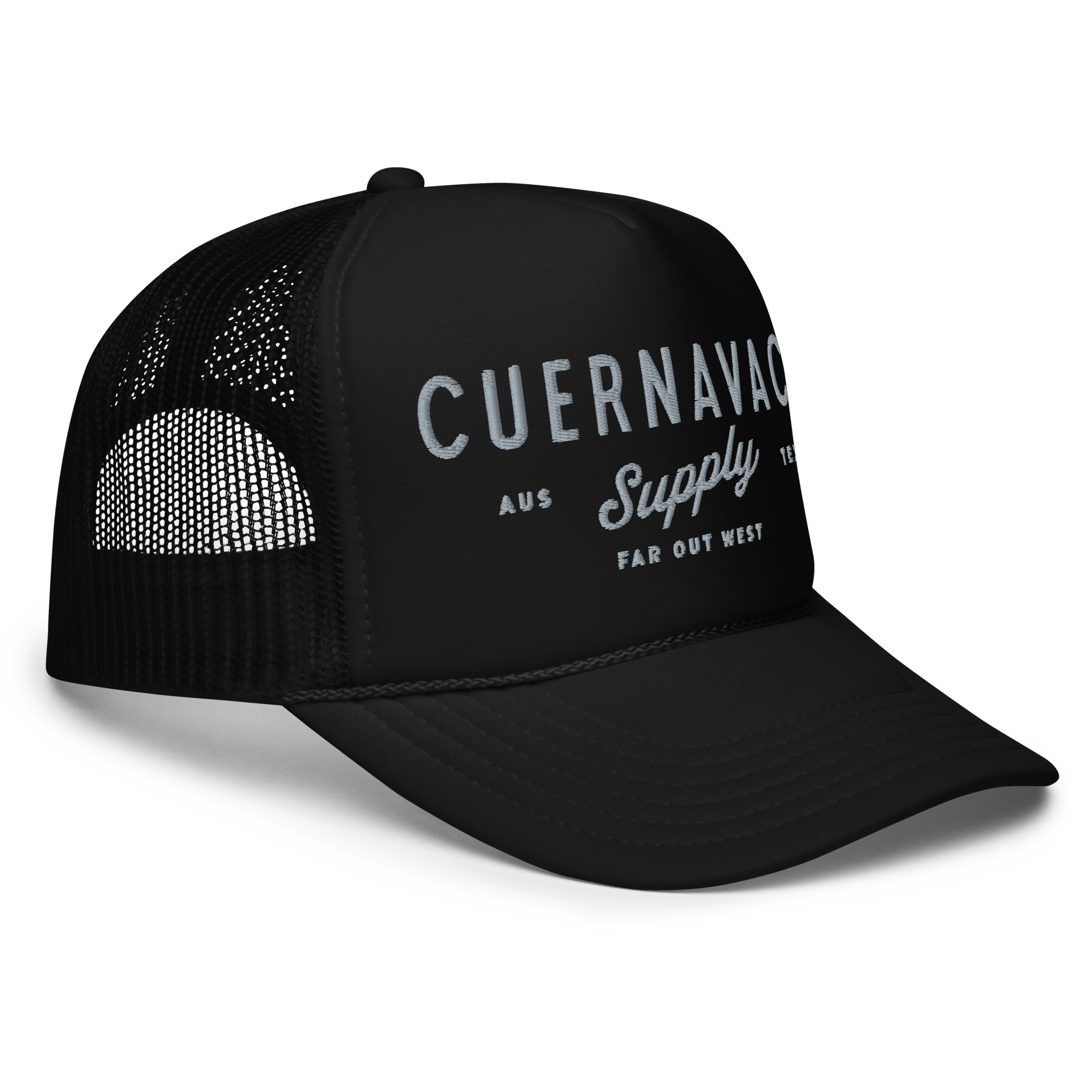 Embroidered Cuerny Foam Trucker Hat