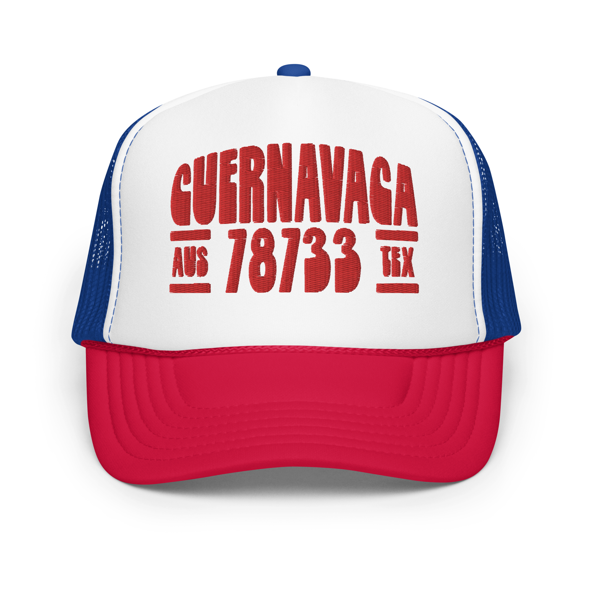 Cuernavaca Block Embroidered Trucker